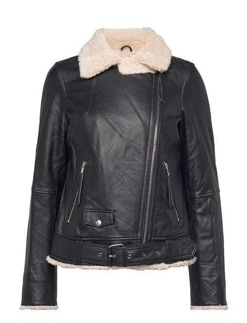 Jofama | Bea Shearling Leather Biker | 36