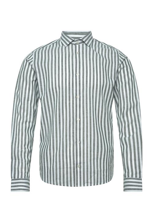 Clean Cut Copenhagen | Jamie Cotton/Linen Striped Shirt | L