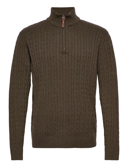Lindbergh | 1/2 Zip Cable Knit | M