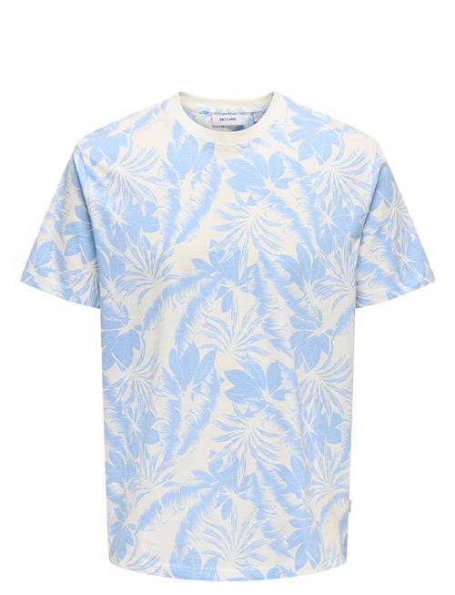 ONLY & SONS | Onsperry Life Reg Leaf Aop Ss Tee Noos | S