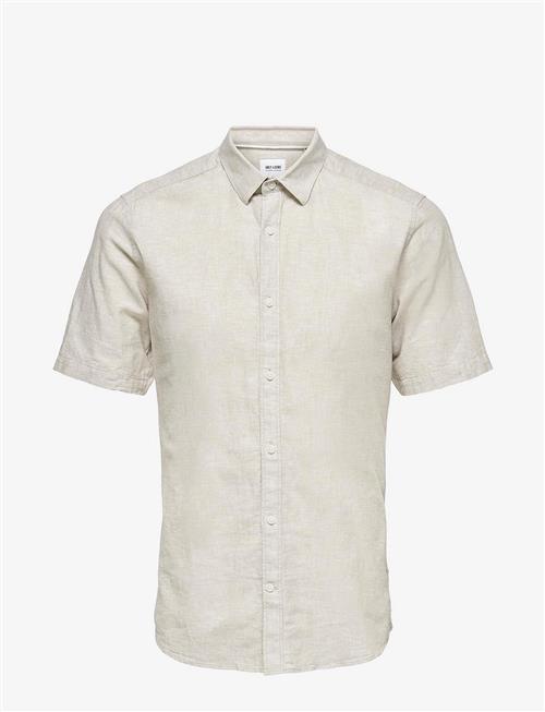 ONLY & SONS | Onscaiden Life Ss Solid Linen Shirt Noos | M