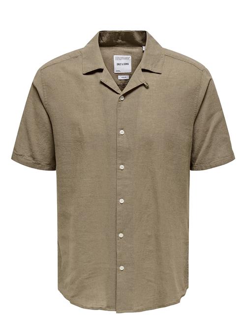 ONLY & SONS | Onscaiden Ss Solid Resort Linen Noos | XS