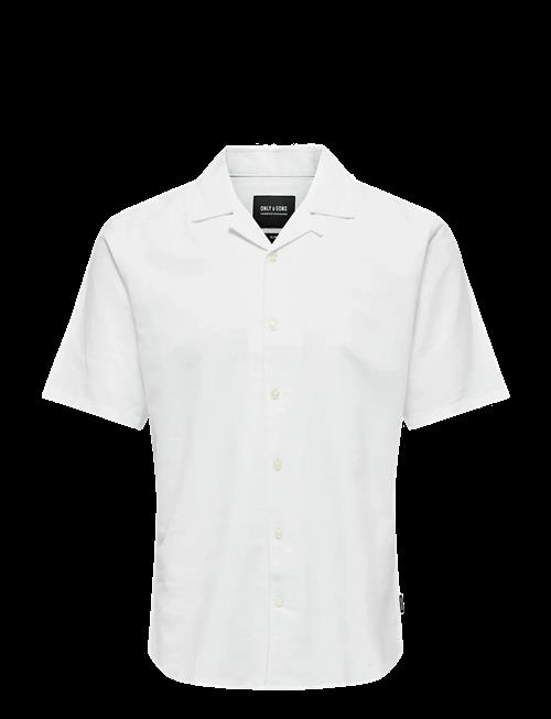 ONLY & SONS | Onscaiden Life Ss Solid Resort Linennoos | S