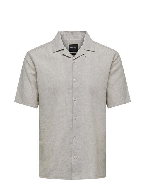 ONLY & SONS | Onscaiden Ss Solid Resort Linen Noos | XL