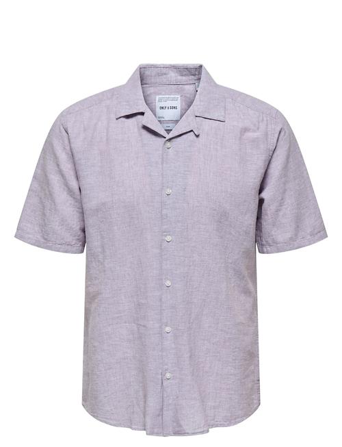 ONLY & SONS | Onscaiden Ss Solid Resort Linen Noos | XXL