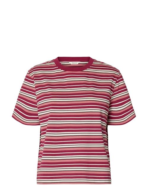 Selected | Slfessential Ss Striped Boxy Tee Noos | S