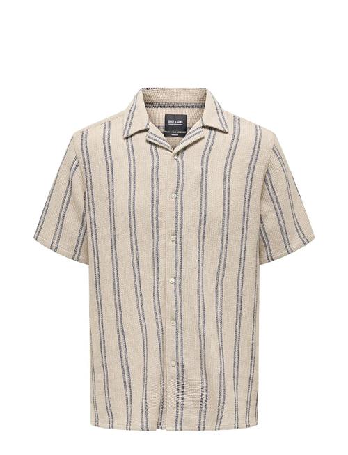 ONLY & SONS | Onstrev Life Reg Stripe Ss Shirt Noos | S