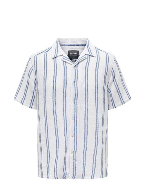 ONLY & SONS | Onstrev Life Reg Stripe Ss Shirt Noos | XS