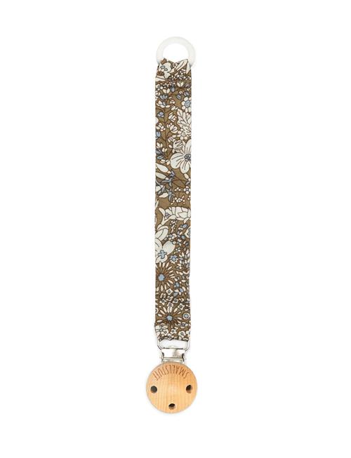 Smallstuff | Fabric Dummychain, Nature/ White Flower | 22X 2X 0.5CM
