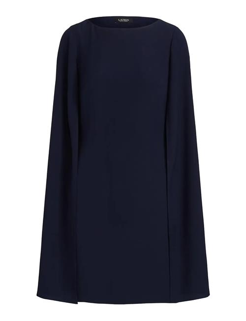 Lauren Ralph Lauren | Cape Georgette Cocktail Dress | 34