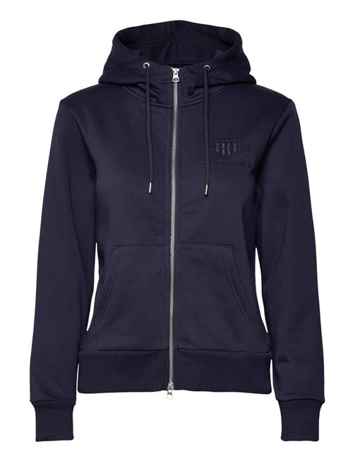 GANT | Reg Tonal Shield Zip Hoodie | S