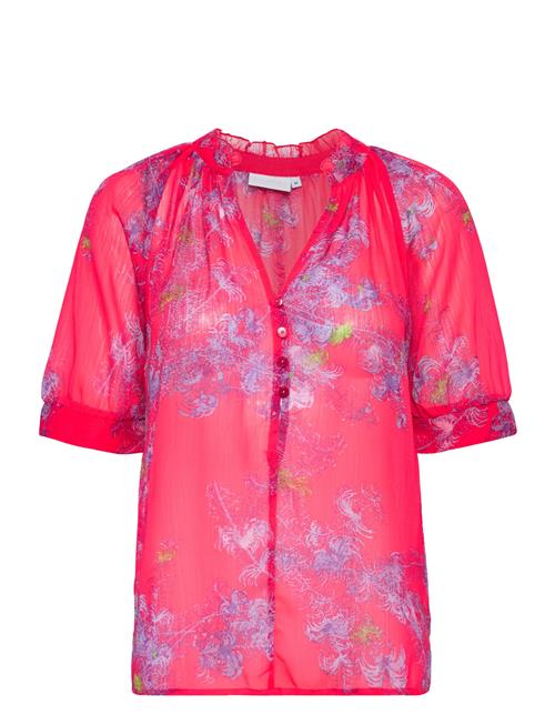 Coster Copenhagen | Top In Feather Bloom Print | 34