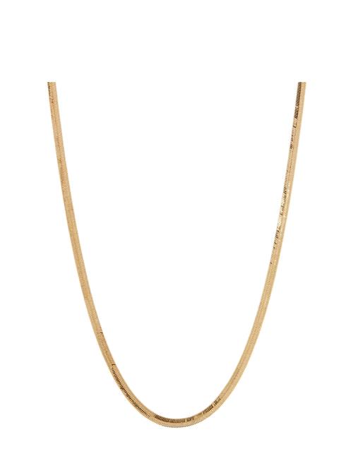 LUV AJ | The Classique Herringbone Chain-Gold | ONE SIZE