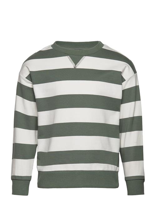 Mango | Striped Cotton-Blend Sweatshirt | 164