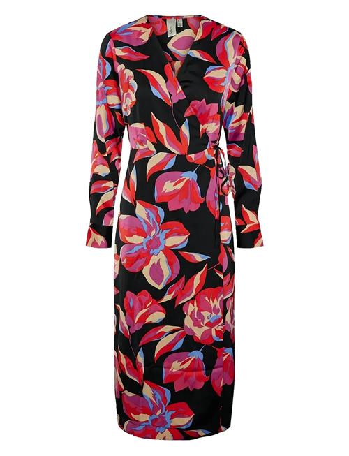 YAS | Yaspella Ls Wrap Midi Dress S. Noos | XS