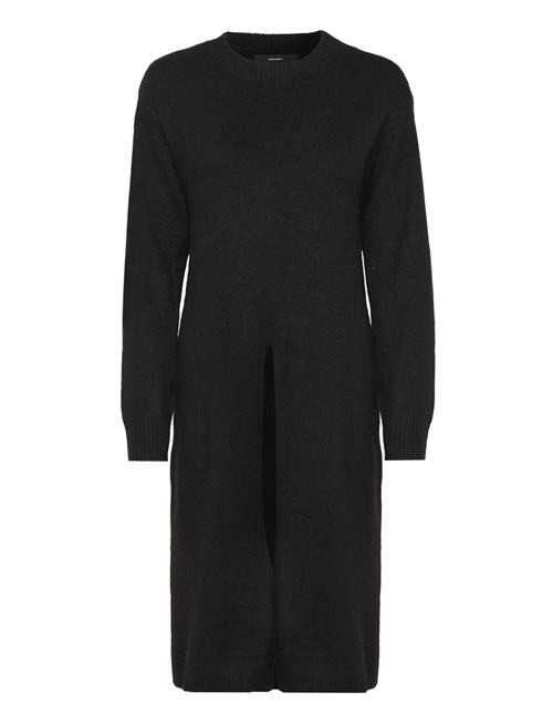 Vero Moda | Vmphillis Ls O-Neck Slit Dress Ga Boo | XS