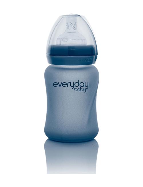 Everyday Baby | Glass Baby Bottle Heat Sensing Healthy + Blueberry 150Ml | 150 ml