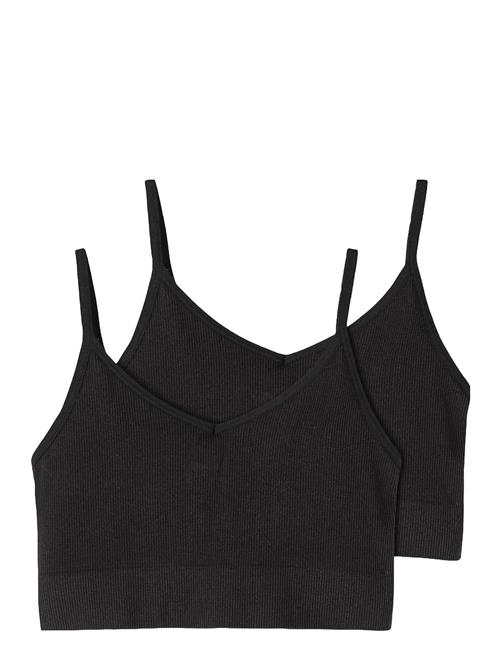 LMTD | Nlfkailey Rib Bralette 2Pack Noos | 158-164