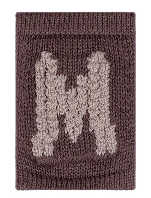 Smallstuff | Knitted Letter M, Nature | ONE SIZE 10 cm