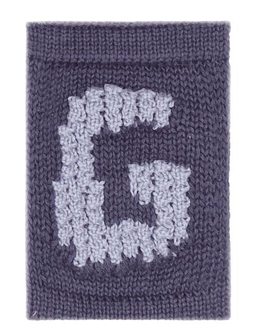Smallstuff | Knitted Letter G, Blue | ONE SIZE 10 cm