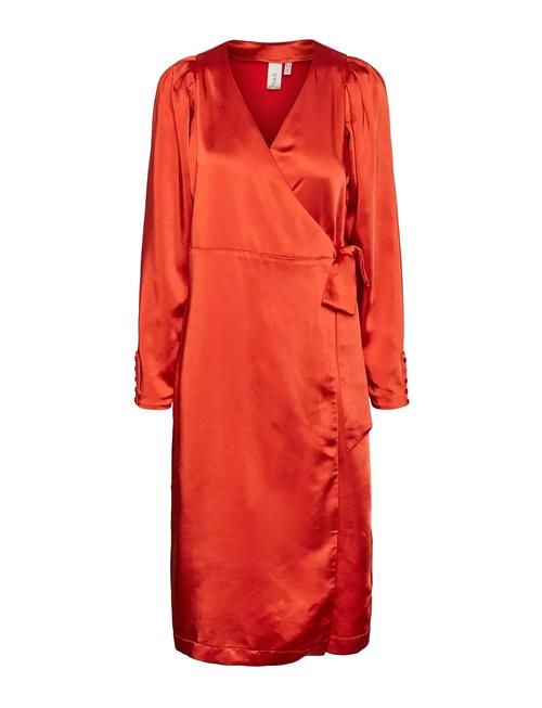 YAS | Yaspainterly Ls Wrap Midi Dess S. - Show | XS