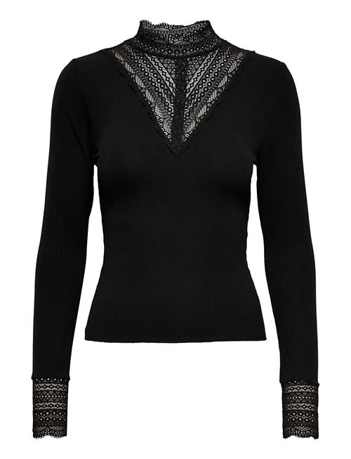 ONLY | Onltilde L/S High Neck Lace Top Jrs Noos | XS