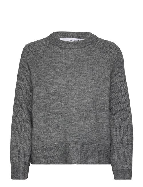 Selected | Slfrena Ls Knit O-Neck Camp | XS