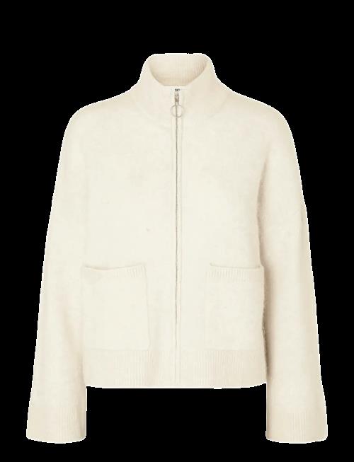Selected | Slwsia Ras Ls Knit Zipper Cardigan Noos | XL