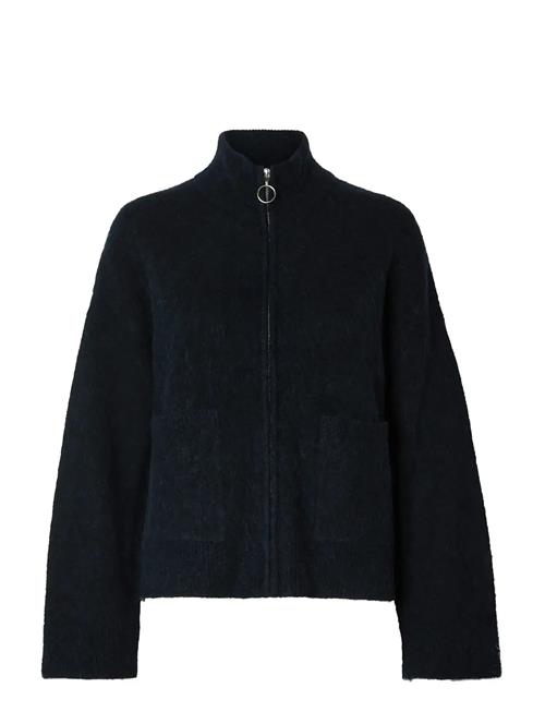 Selected | Slfsia Ras Ls Knit Zipper Cardigan Noos | XL
