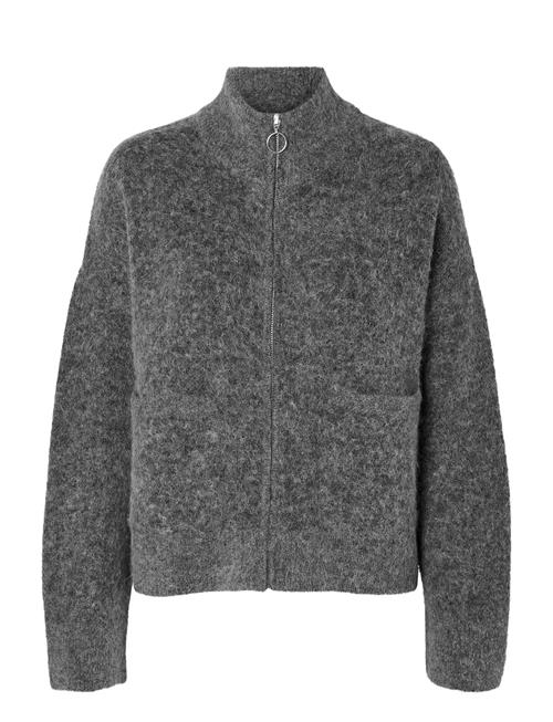 Selected | Slfsia Ras Ls Knit Zipper Cardigan Noos | XL