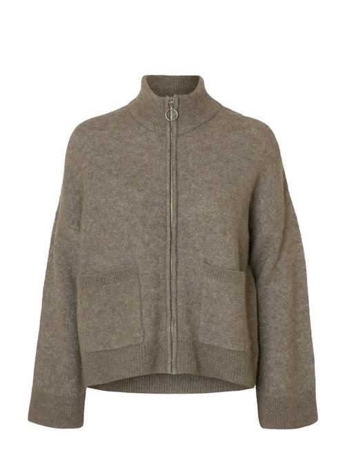 Selected | Slwsia Ras Ls Knit Zipper Cardigan Noos | L
