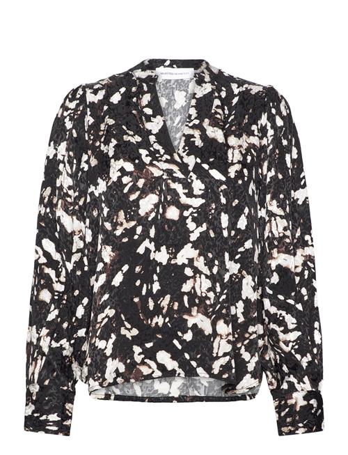 Selected | Slfjustine Ls Aop Top B | 34