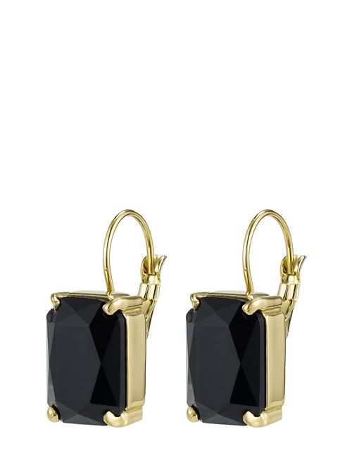Bud To Rose | Aspen Earring Black/Gold | ONE SIZE