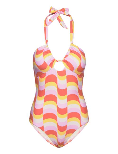Seafolly | Modern Take Drawstring Halter One Piece | 38