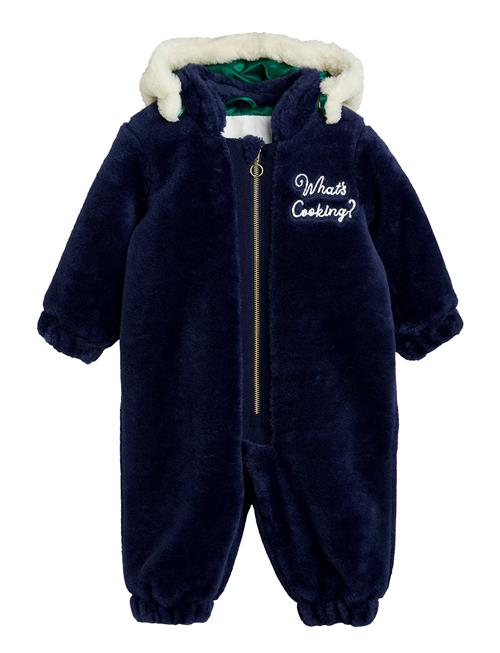 Mini Rodini | What's Cooking Faux Fur Baby Overall | 86