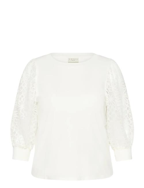 Kaffe Curve | Kcbella Lace T-Shirt | S