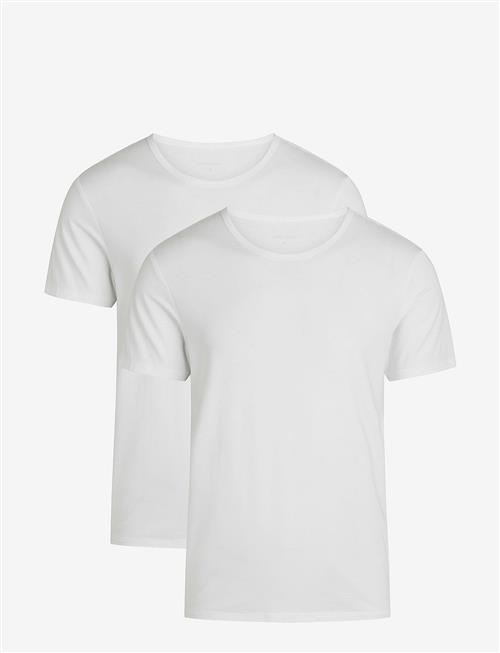 URBAN QUEST | Urban Quest The Bamboo Mens Short Sleeved Undershirt 2-Pack | S