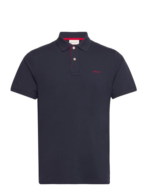 GANT | Reg Contrast Pique Ss Polo | S