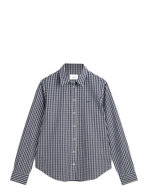 GANT | Reg Poplin Gingham Shirt | 38