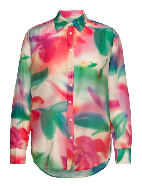 GANT | Rel Floral Print Cot/Silk Shirt | 36