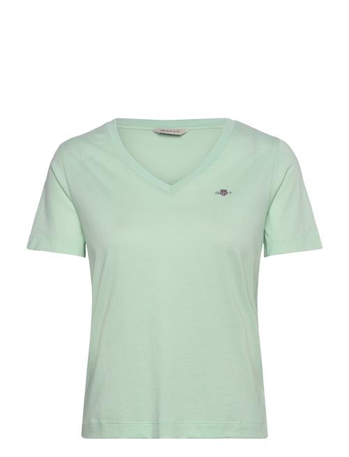 GANT | Reg Shield Ss V-Neck T-Shirt | S