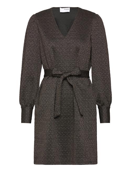 Selected | Slfagnethe Glitter Short Jaquard Dress | M