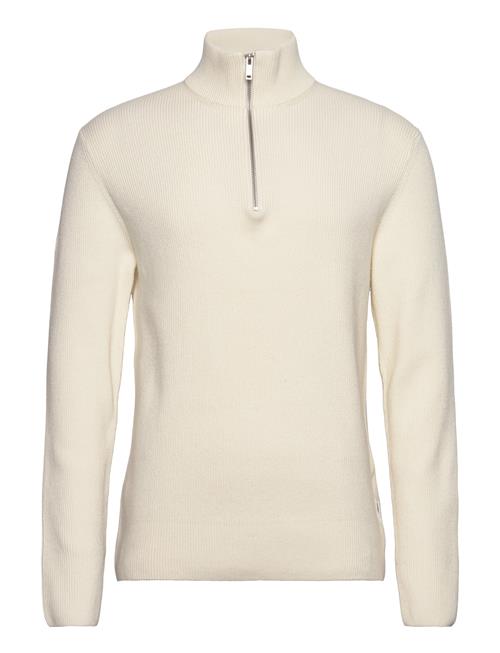 Lindbergh | Half Zip Rib Knit | L