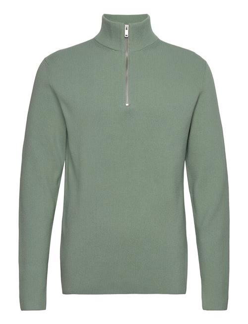 Lindbergh | Half Zip Rib Knit | S