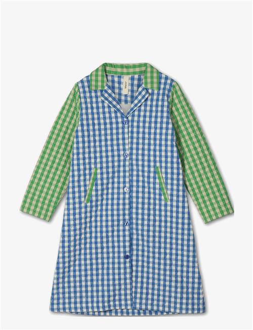 Juna | Bæk&Bølge Beate Coat S/M Blue/Green | S/M