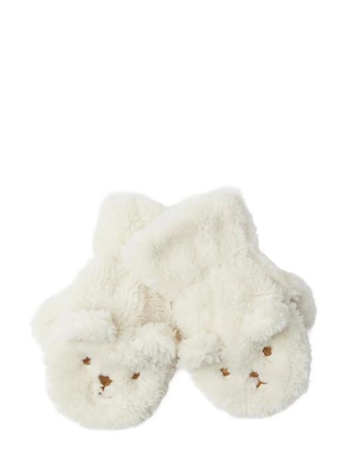 Lindex | Mittens Pile Emb Face | 6-12