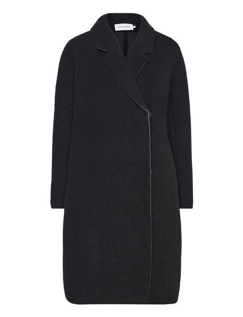 Calvin Klein | Bonded Wool Cocoon Coat | 36