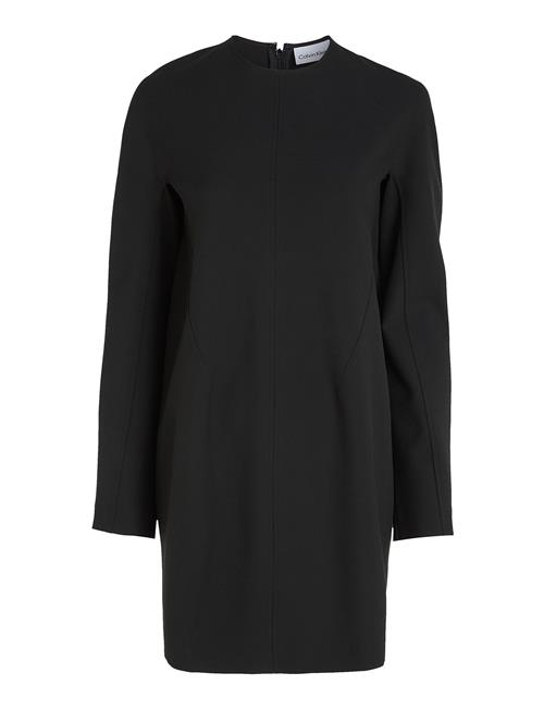 Calvin Klein | Heavy Viscose Ls Shift  Dress | 36