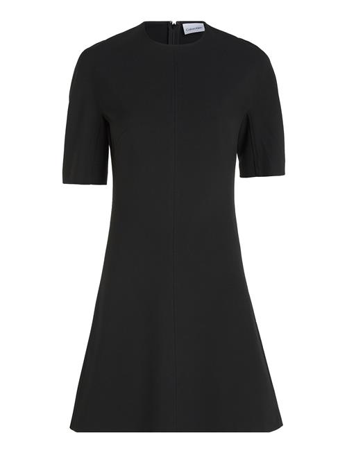 Calvin Klein | Heavy Viscose  Fit & Flare Dress | 34