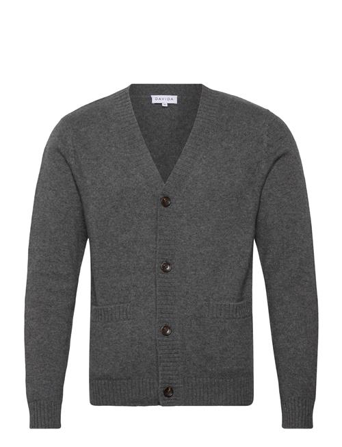 Davida Cashmere | Man Chunky V Cardigan | XXL